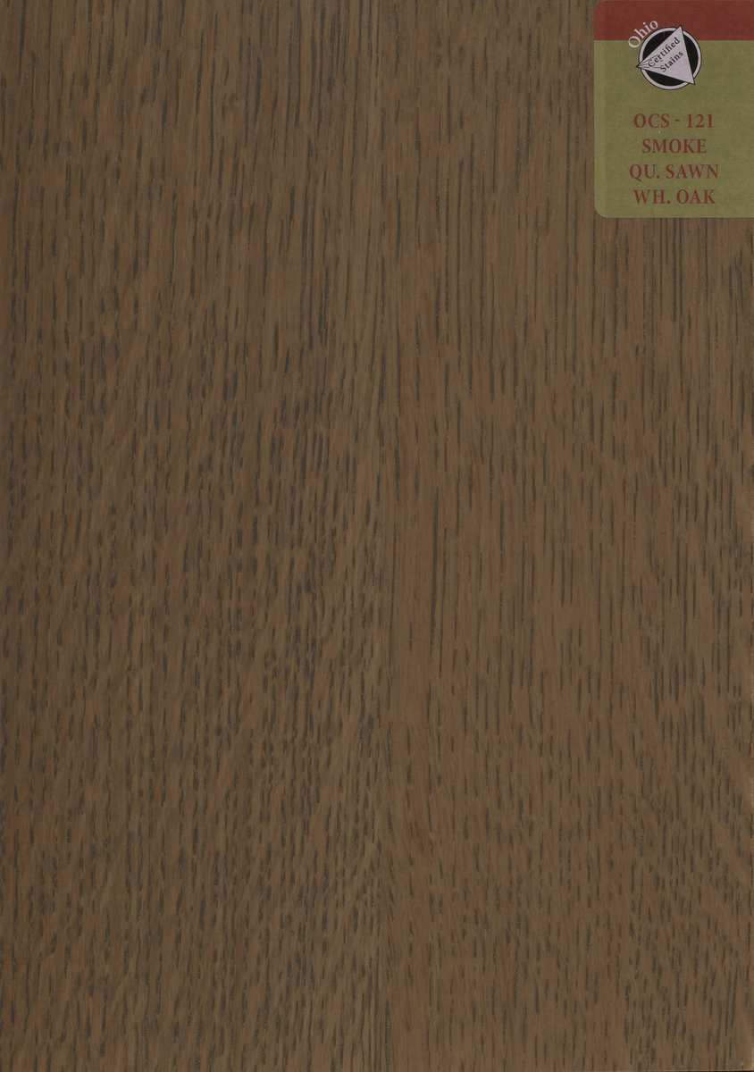 OCS 121 Smoke On Quartersawn White Oak