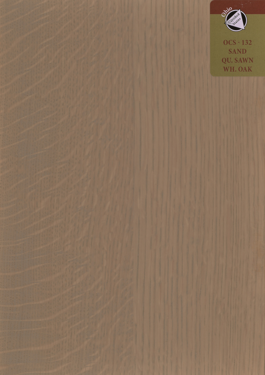OCS 132 Sand On Quartersawn White Oak